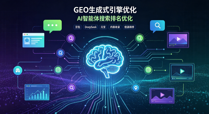 武穴市GEO 浪潮来袭：生成式引擎优化崛起，创作者争抢豆包、DeepSeek、元宝智能体流量入口